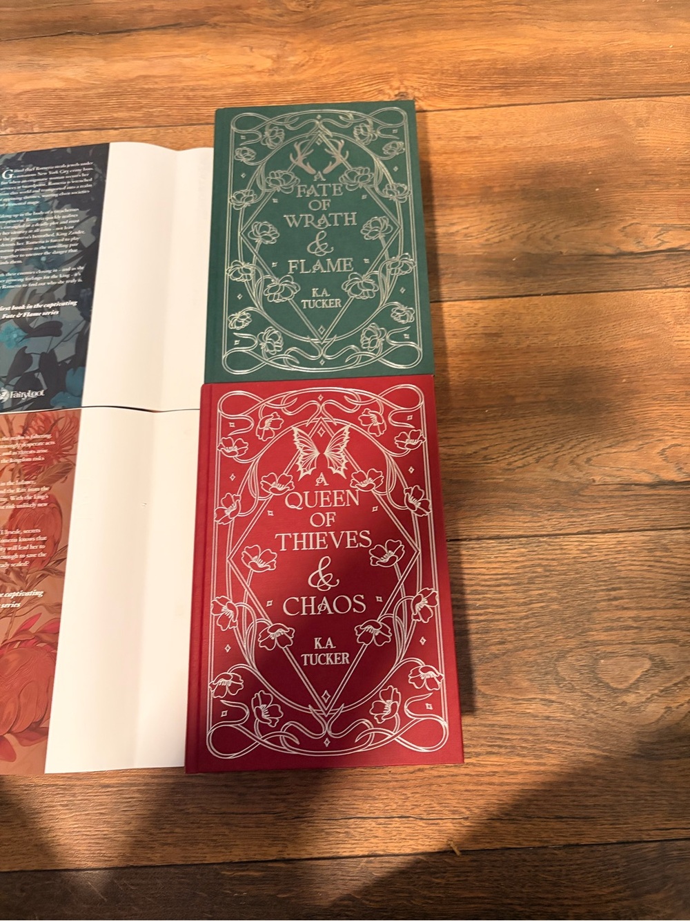 Fairyloot - Fate & Flame series (1-4) by K.A Tucker - Picture 8 of 10